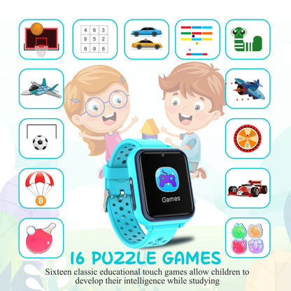 Retysaz Smartwatch for Kids, Games, Phone for Girls and Boys
