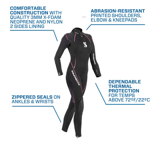 SCUBAPRO Definition 3.0 women's wetsuit (M/40)