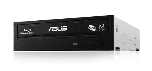Asus BW-16D1HT Retail Silent internal Blu-Ray burner (16x BD-R (SL), 12x BD-R (DL), 16x DVD±R, Retail, BDXL, Sata) black.