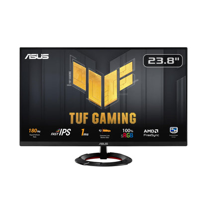 ASUS TUF Gaming VG249Q3R - 24-inch Full HD monitor - 180 Hz, 1ms GtG, FreeSync Premium, Adaptive Sync, ELMB, GameFast Input - Fast-IPS panel, 16:9, 1920x1080, DisplayPort, HDMI, speaker
