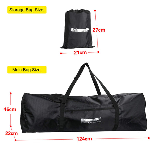UBORSE E-Scooter Bag Electric Scooter Transport Bag Foldable Scooter Carry Bag Waterproof Scooter Storage Bag E-Scooter Accessory Protective Cover for Xiaomi 1S/M365 Segway Ninebot (black)