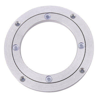 Tabletop swivel turntable ball bearing TV, monitor,e aluminum for dining table, kitchen appliances, etc. Lazy Susan (outer diameter-20cm / 7.9inch)