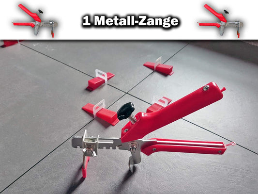 1 Pliers - EXTRA HIGH pull tabs for tile thicknesses from 25mm to 35mm - TILE GOD® - Joint width 3mm - Pull tabs - Wedges - Assemble pliers individually (1 Pliers)