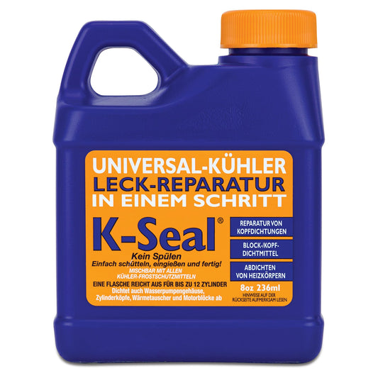 K-Seal Universal Coolant Leak Repair 236 ml - Stop leaks in car, truck & motorcycle cooling systems instantly. Suitable for engine block, cylinder head & water pump.