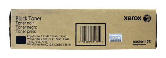 Xerox 006R01175 WorkCentre Pro C2128, 2636, 3545 black toner cartridge 26,000 pages