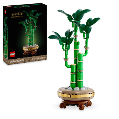 LEGO Botanicals Lucky Bamboo, artificial plant - building set for adults - gift for housewarming parties or graduations for women and men - home decor 10344