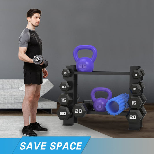 WINNOW Dumbbell Stand Home Gym Dumbbell Rack Dumbbell Holder Multilayer Weight Stand