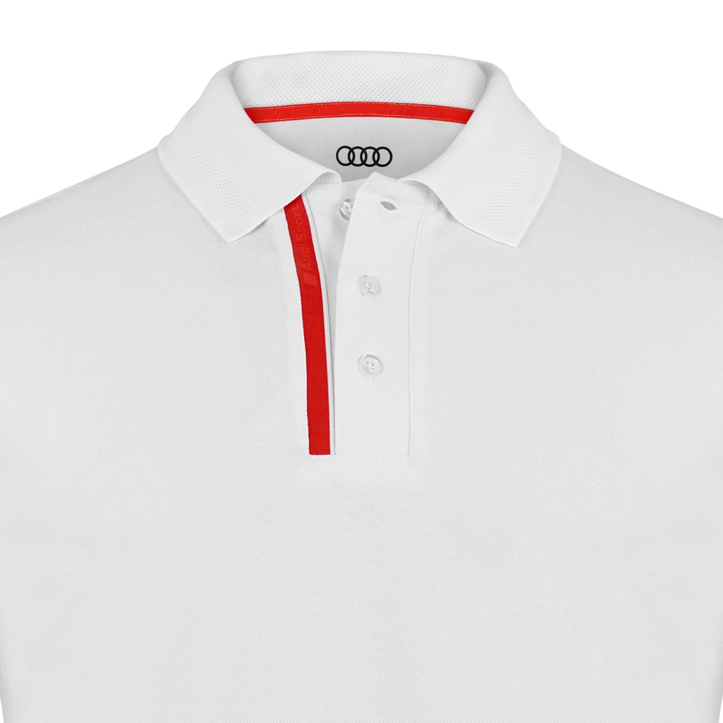 Audi Sport Men's Polo Shirt White (M)