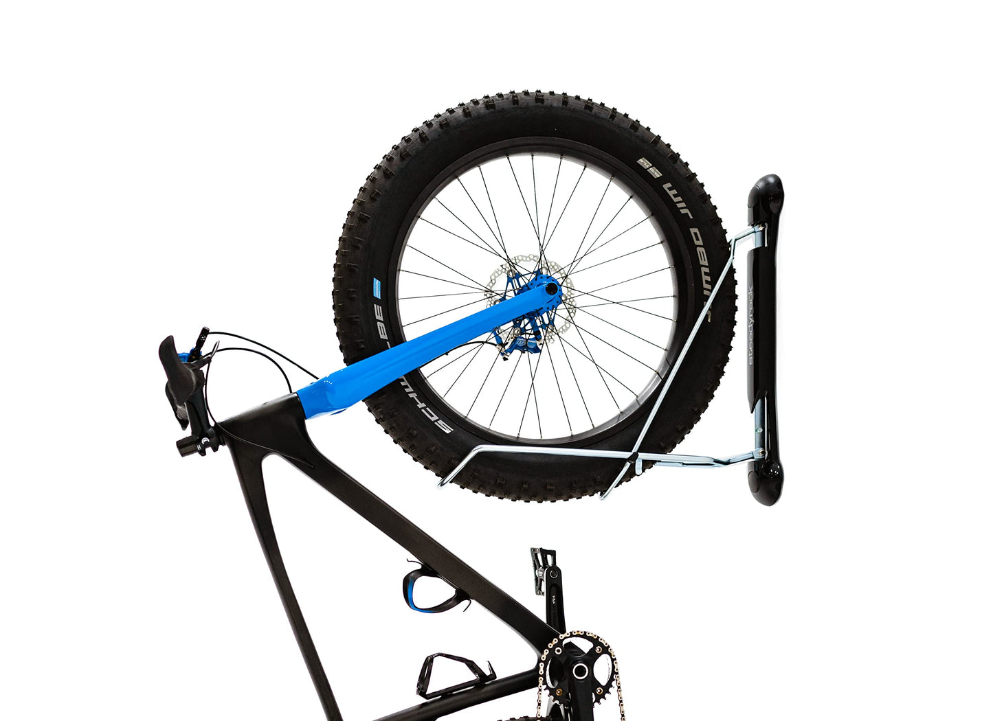 Steadyrack Bike Wall Mount - Fat Rack - Vertical bike wall mount as storage solution for your home, garage, or cycling park.