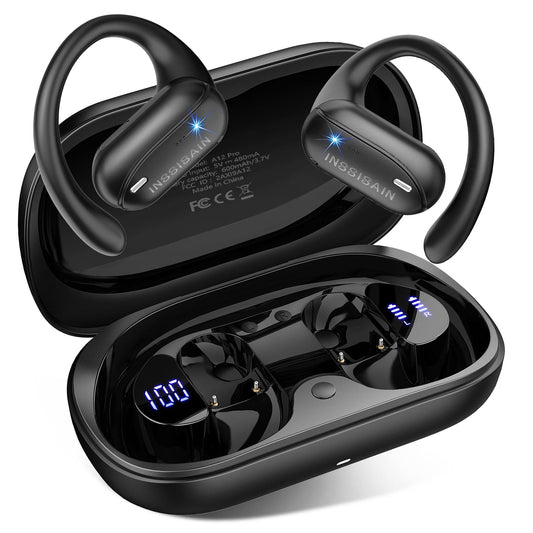 AI translator Headphones, Translation Headphones & BT5.4, 164 languages Headphone Translator in real time, Bluetooth headphones, Connect and make use of the sturdy, IPX7 (Black 01)