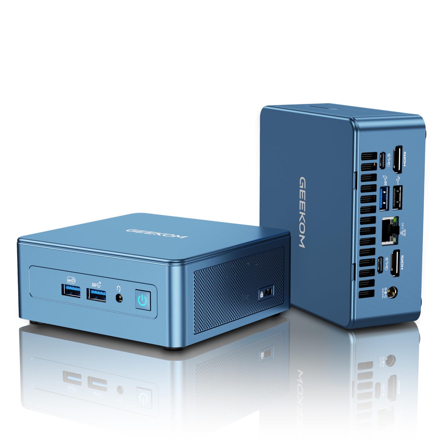 GEEKOM Mini PC IT12 with Intel i5-12450H, Windows 11 Pro Mini Computer, 16GB RAM & 512GB SSD, 8K Quad-Display | 6X USB | SD card slot | Compact desktop PC for home office