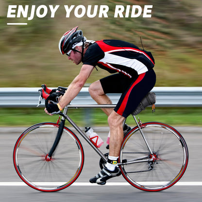 BHHTBB Waterproof Bike Saddle Bags, Expandable from 1.5L to 2L capacity, with Reflective details. Perfect for Gravelbike MTB.