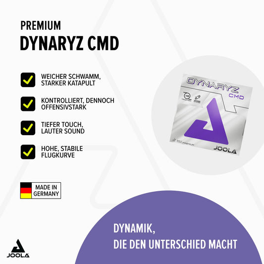 JOOLA rubber Dynaryz CMD, black, 2.3mm