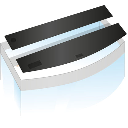 JUWEL Aquarium Flap Set II (2 pieces) - suitable for Vision 450