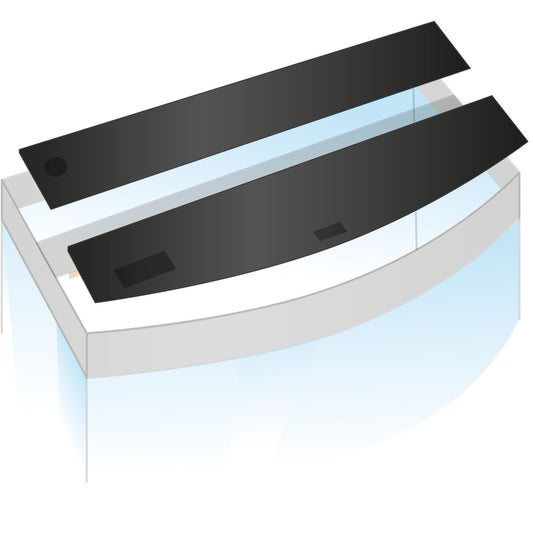 JUWEL Aquarium Flap Set II (2 pieces) - suitable for Vision 450