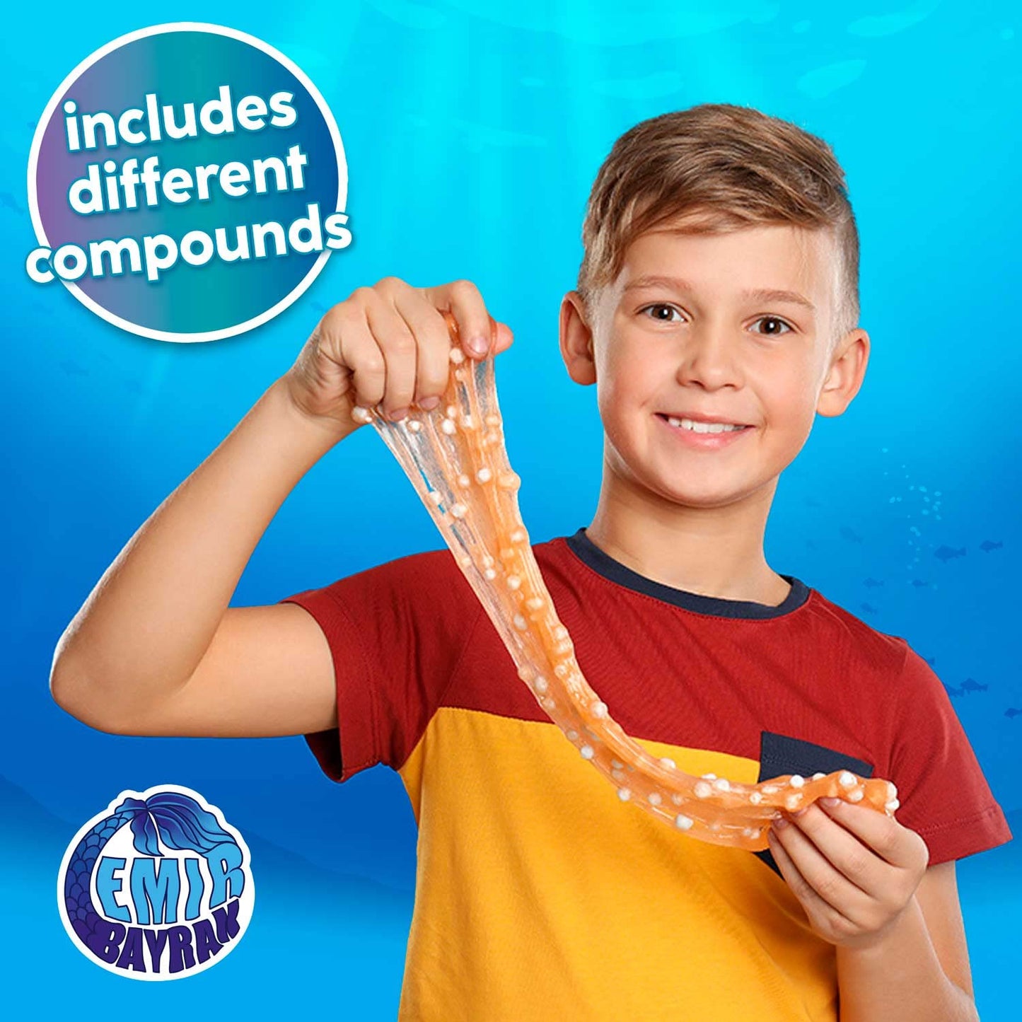 CRAZE Advent Calendar for kids, Tiktok star Emir Bayrak Mermaid toy Christmas calendar for kids with INKEE bath bombs, compound mix, and exclusive content.