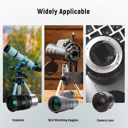 NEEWER Stainless Steel Lens Spanner Wrench, Professional Curved Double-Ended Point/Flat Tool for Removing Lenses with 4 Screws, Lens Repair Opening Key for DSLR Camera Telescope Lens