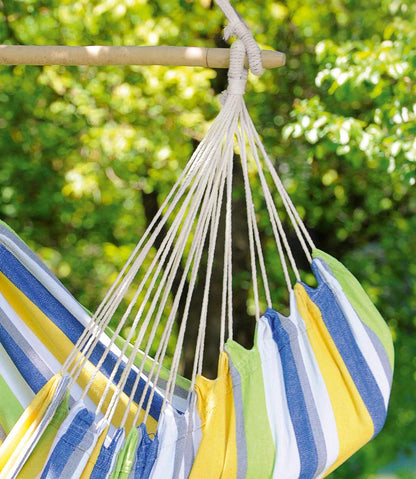 AMAZONAS - XL Hanging Chair Relax | Hanging Chair without Stand | Load capacity up to 120 kg; Seat area 1.3m x 1.0m; Bar length 0.85m | Color: Hummingbird | for relaxed moments