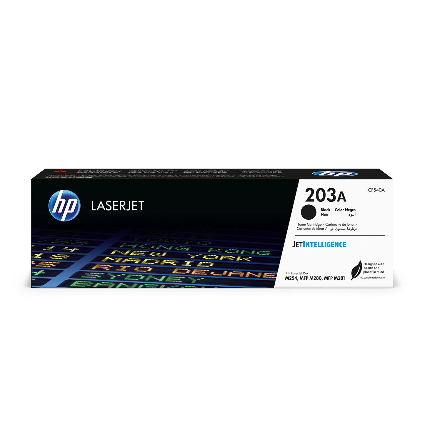 HP 203A (CF540A) Original Black Toner for HP LaserJet Pro M254
