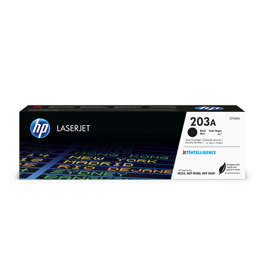 HP 203A (CF540A) Original Black Toner for HP LaserJet Pro M254