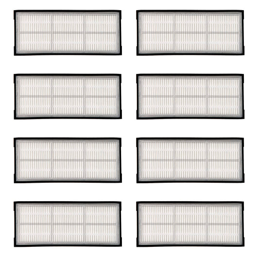 8 HEPA filters for Roborock S7 S7+ S7 MaxV, S7 MaxV Plus, S7 MaxV Ultra, S8 Pro Ultra, S8 S8+ S7 Max Ultra, S7 MaxV plus, S7 plus, S7 Pro Ultra Q5 robot vacuum cleaner filter accessories replacement parts