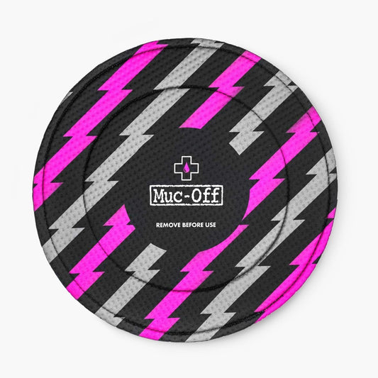 Muc-Off Brake Disc Protector Bolts for bike disc brakes, 2-pack - Washable neoprene covers for disc brakes - protects against overspray and transportation damage - ideal addition for bike maintenance.