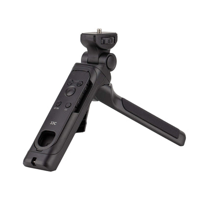 JJC Bluetooth Handgrip Remote Control for Sony ZV-E10 ZV-1 ZV-1F A6700 A6600 A6400 A6100 A7C A7SIII A7III A7RIII A7RIV A7RV RX0II RX100VII Vlogging Cameras Replaces GP-VPT2BT Mini Tripod Handle Tripod Stand