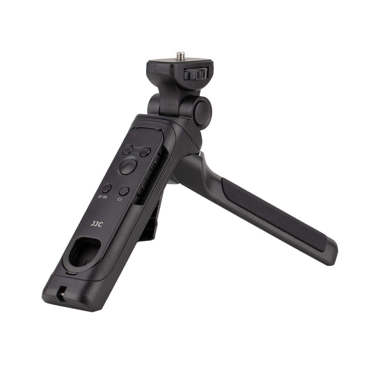 JJC Bluetooth Handgrip Remote Control for Sony ZV-E10 ZV-1 ZV-1F A6700 A6600 A6400 A6100 A7C A7SIII A7III A7RIII A7RIV A7RV RX0II RX100VII Vlogging Cameras Replaces GP-VPT2BT Mini Tripod Handle Tripod Stand