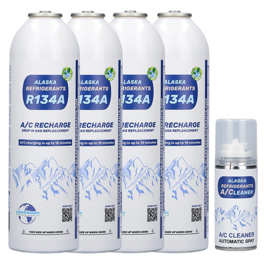 Vehicle refrigerant air conditioning top up HC134A replacement gas bottle for vehicles.