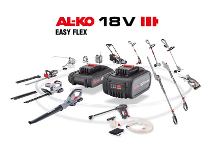 AL-KO 113559 Cordless Easyflex B 50 Li, 18 V/ 2.5 Ah/Li-Ion, total energy 45 WH, runtime 45 min