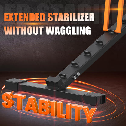 350KG folding weight bench - Bonvork workout bench with 1.6MM Thickened Steel, Incline bench for home gym, adjustable weight bench, Flat Decline Bench Press Bench (with headrest)