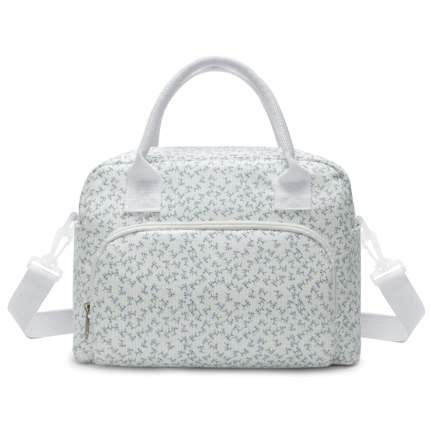 AOTM small cooler bag for women men, 12L large lunch bag insulated adjustable shoulder straps, foldable mini cooler box for men women, insulated bag for work picnic on the go.