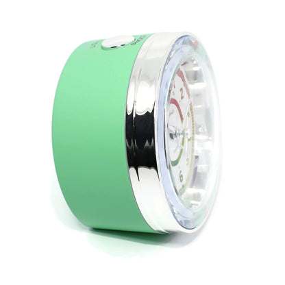 Atlanta children's alarm clock girl without ticking green horses - 1982-6