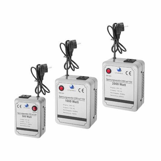 220V to 110V voltage converter transformer converter 230V AC (500W)