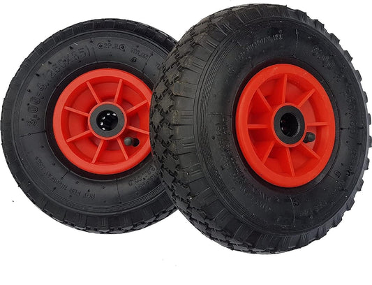 1637X Casters - Pair of 3.00-4 (260x85mm) pneumatic tires