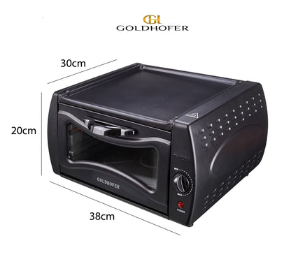 Goldhofer: Tandoor Oven Pizza Chapati Roti Lahmacun Manakish Naan Bread Maker Electric Tandoori Kitchen 2100 Watts
