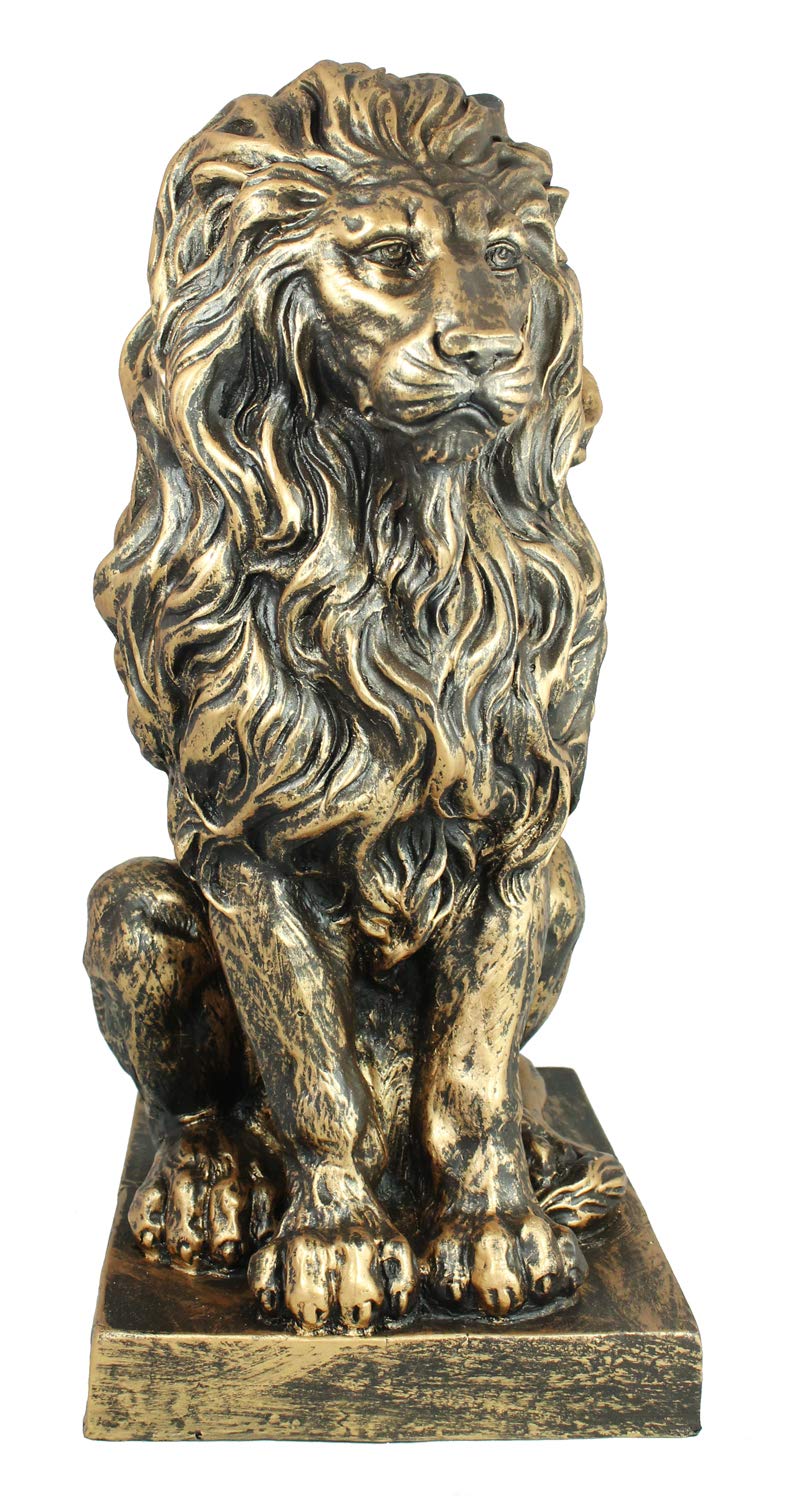 colorful living lion sculpture lion statue decoration lion garden garden lion figurine lion sitting