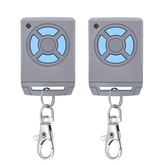 2X Hörmann HSM2 868 / Hörmann HSM4 868 transmitters, remote control, 4-channel 868.30Mhz for garage doors with 4 buttons (Not compatible with Hörmann Bisecur) 3-year warranty.