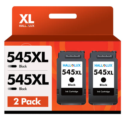HELLOLUX 545 XL Black, Replacement for Canon Printer Cartridges PG 545 Black TS3150 Cartridges Pixma MX495 TS3151 TR4550 MG2555s TS3355 TR4600 TR4551 TS3350 TS3150 MG2550s (2 Black)