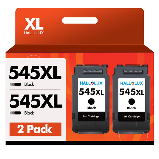 HELLOLUX 545 XL Black, Replacement for Canon Printer Cartridges PG 545 Black TS3150 Cartridges Pixma MX495 TS3151 TR4550 MG2555s TS3355 TR4600 TR4551 TS3350 TS3150 MG2550s (2 Black)