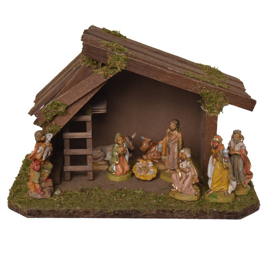 Alfred Kolbe Nativity Set 1346/0, Brown, 25x15x16cm