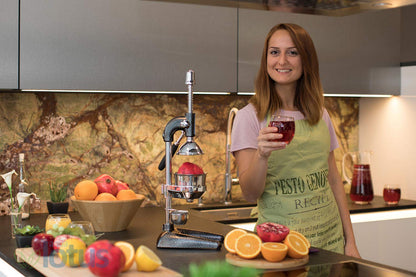 Aqua Lotus citrus juicer, hand press, manual fruit press, juice press for oranges, lemons, pomegranates, black...