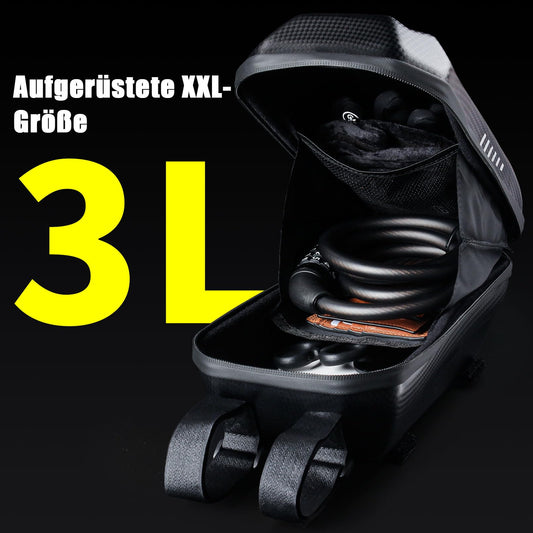 Fair and Scooter Bag for Scooter, 3L Large Capacity Scooter Bag, waterproof Front Tube Bag with Eva Hard Sell, Handlebar Bag Escooter for Xiaomi Mijia Sedway Ninebot