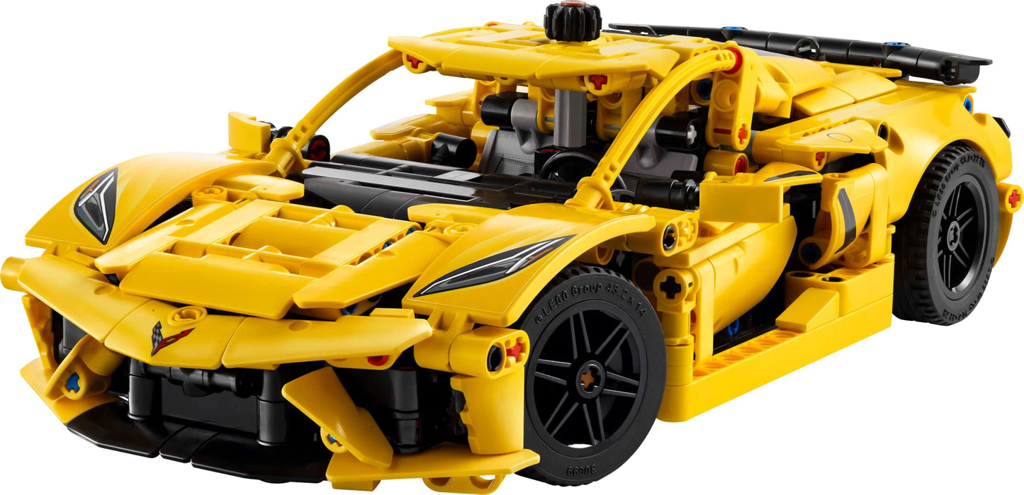 LEGO Technic Chevrolet Corvette Stingray - Collectible building toy - Toy sports car model - Gift for boys and girls ages 9+ who love toy cars 42205