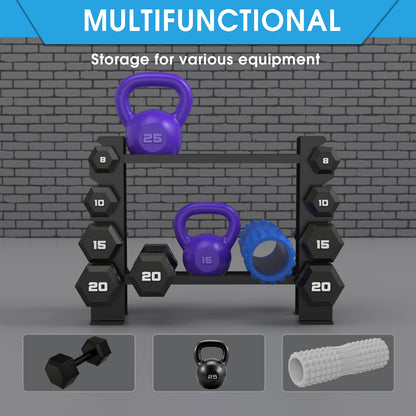 WINNOW Dumbbell Stand Home Gym Dumbbell Rack Dumbbell Holder Multilayer Weight Stand