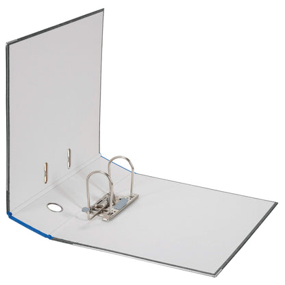 Original Falcons 10-pack recycling folders cloud marble. Made in Germany. 8 cm wide DIN A4 blue back ring binder file folder office folder cardboard folder CO2-neutral Blue Angel.