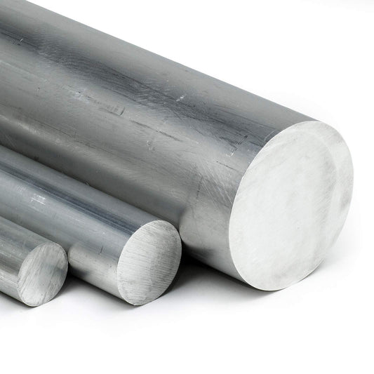 Aluminum HIGH STRENGTH Round Bar AW-7075 Ø 50mm | L: 500mm (50cm) cut to size