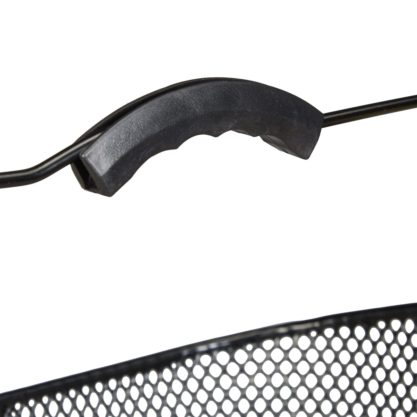 3 x front bike basket, removable, with click system, metal handlebar basket, tightly woven, dimensions 27x34.5x26cm, black
