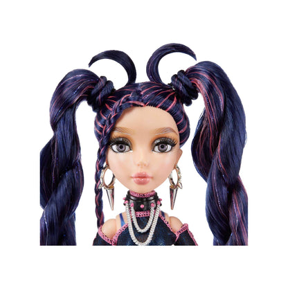 Mermaze Mermaidz Winter Waves - NERA - Mermaid doll with color change fin, glitter-filled tail, and accessories - For kids and collectors aged 4 and up.