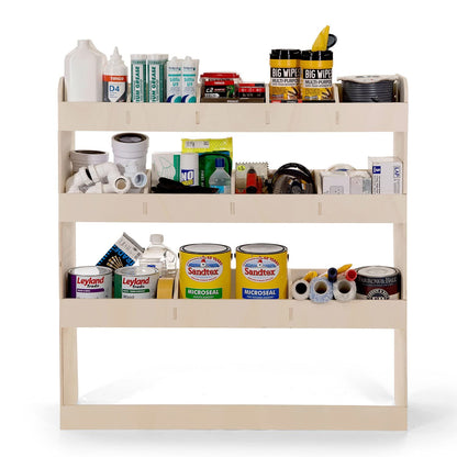 VANIFY - Compatible with Renault TRAFIC L2 2015+ Vehicle Fittings, Vehicle Shelves, Driver Side Rear Shelf